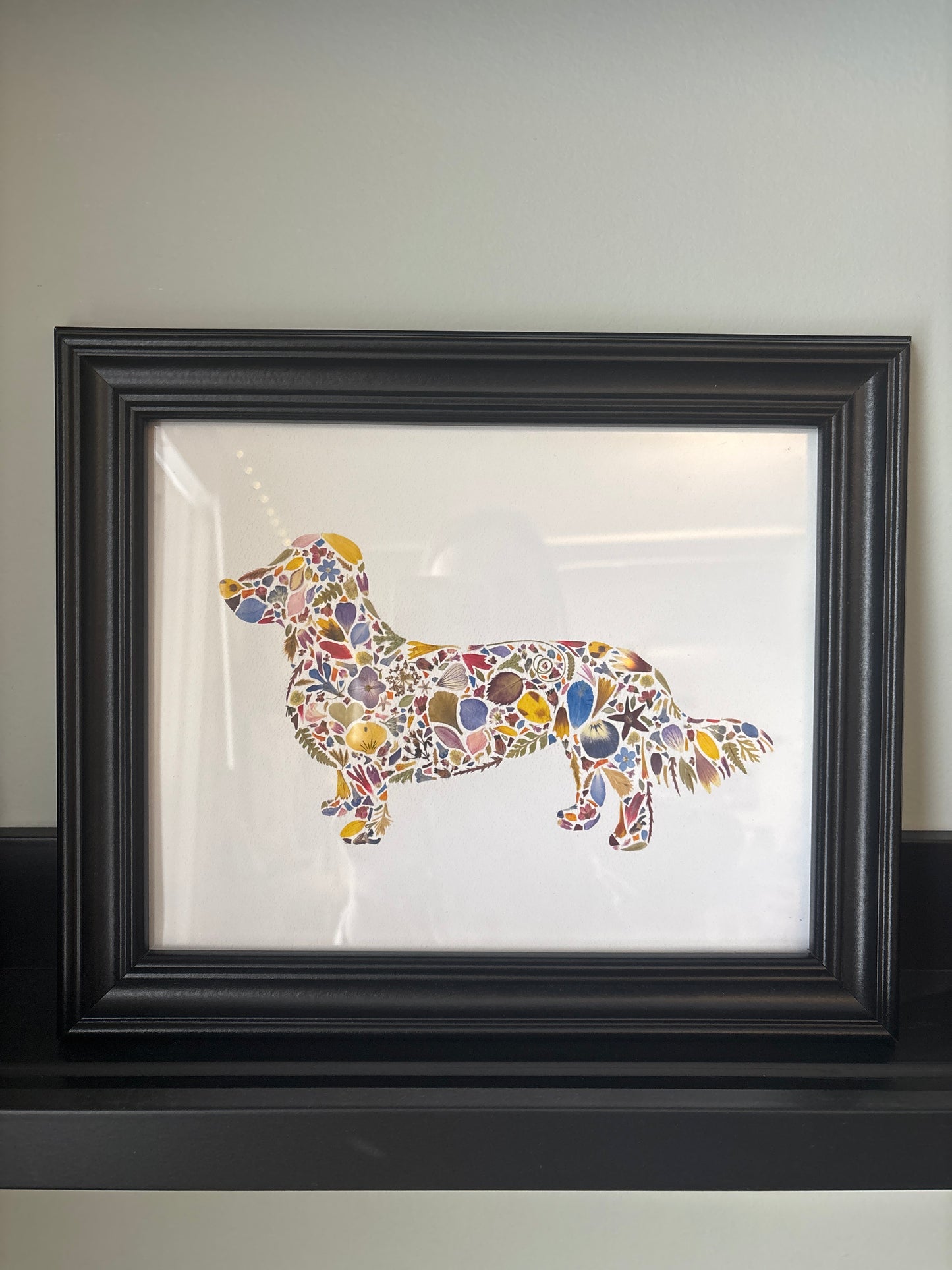 Beauty Of Botany - Dog Print in Frame - 11x14 (Copy)