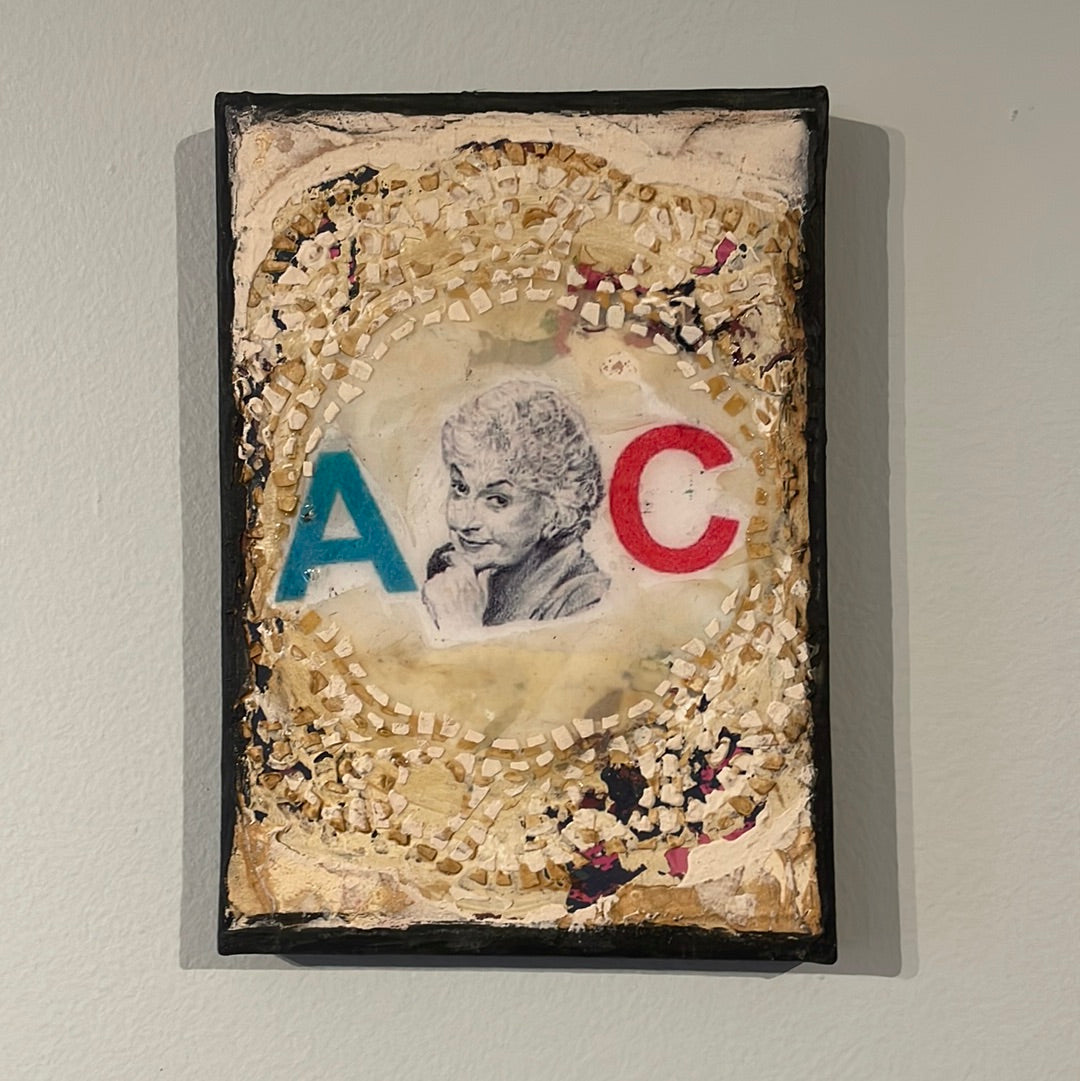 Jen Lados - ABC with resin