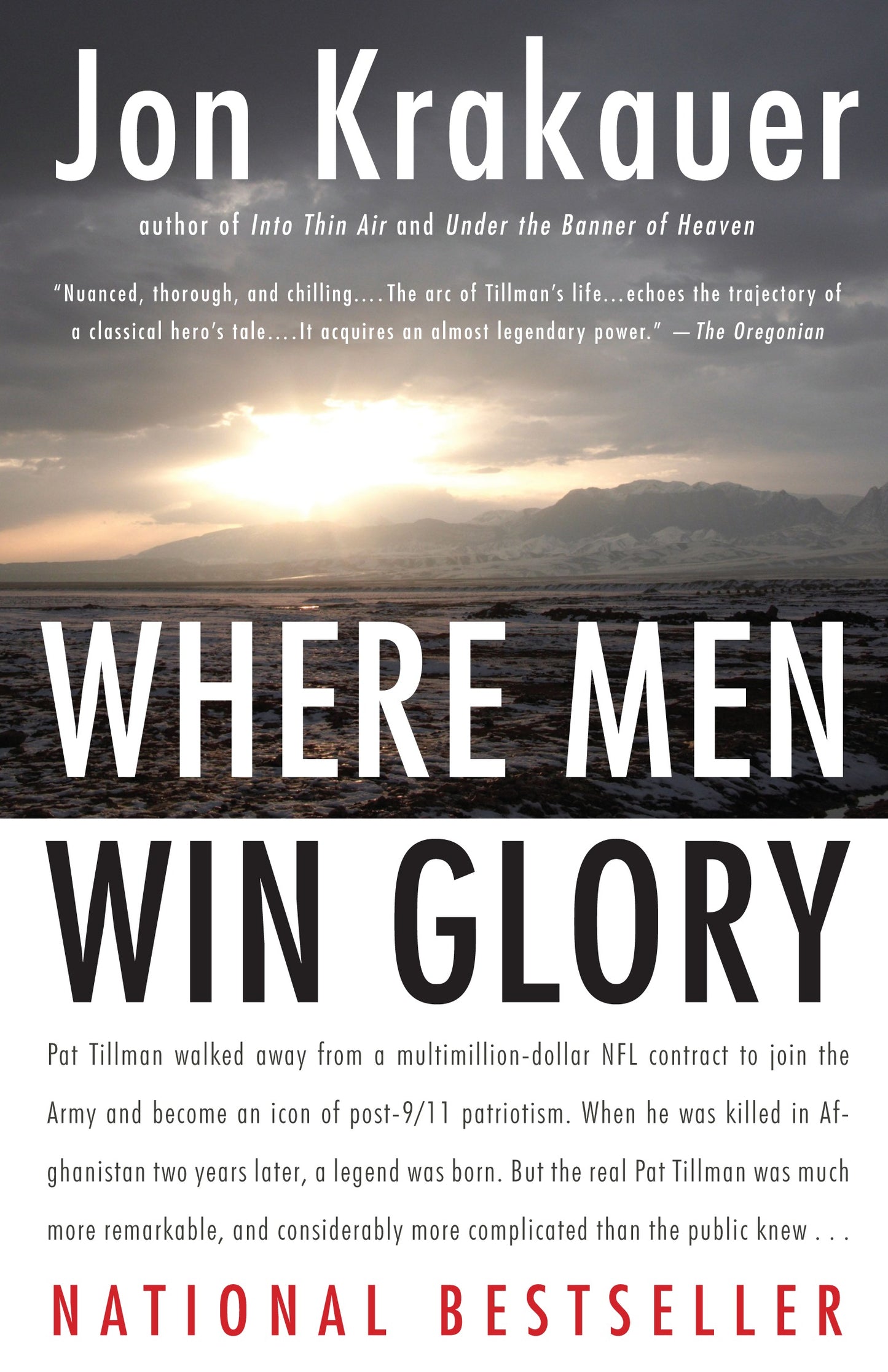 Where Men Win Glory - Jon Krakauer