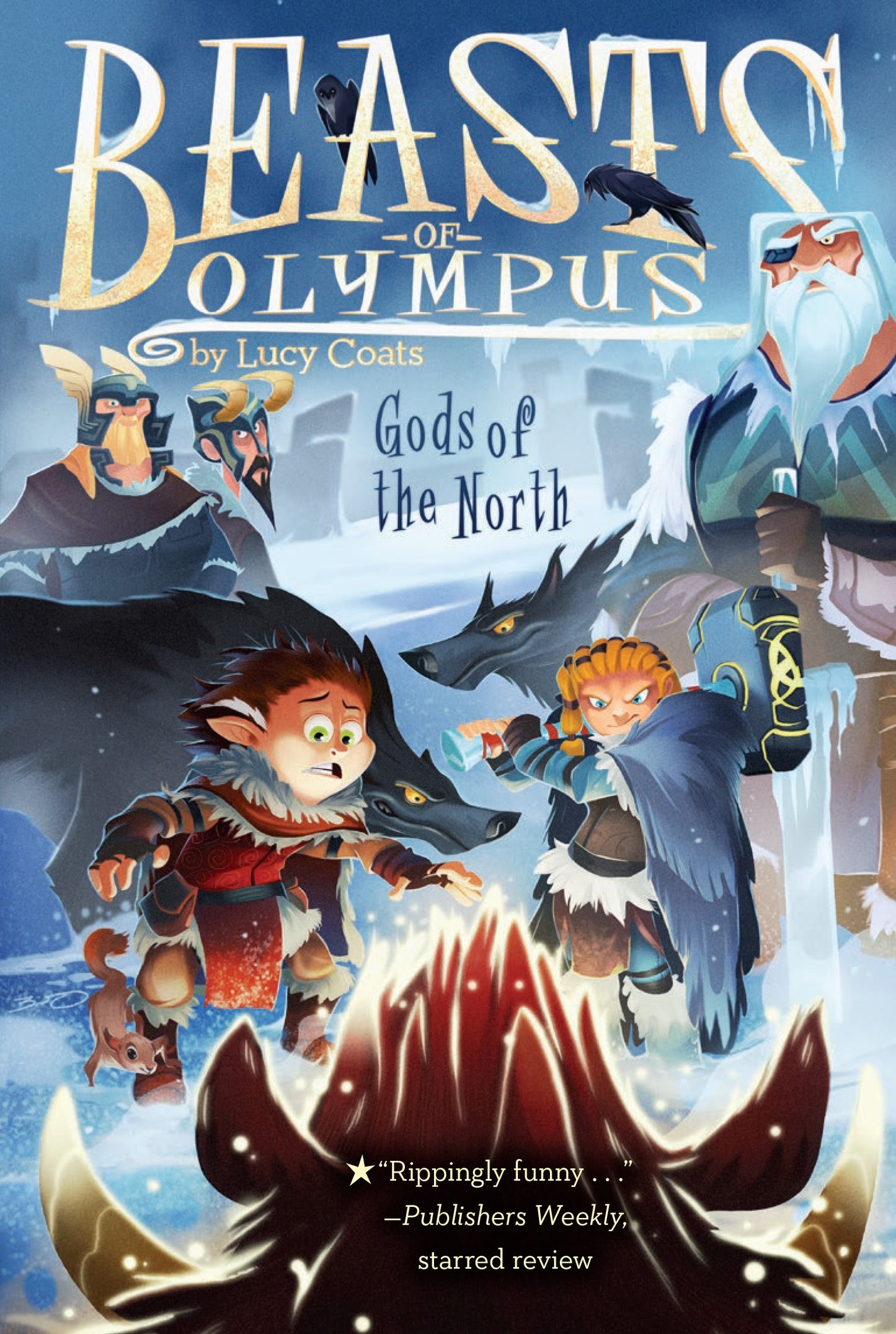 Beasts of Olympus: Gods of the North (#7) - Lucy Coats