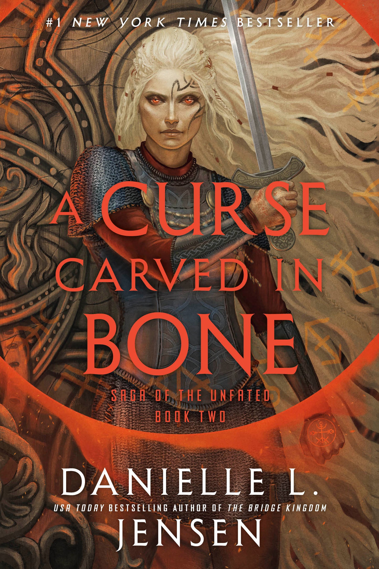 A Cursed Carved In Bone - Danielle L. Jensen