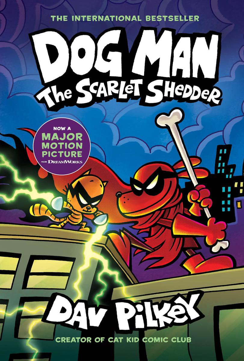 Dog Man: The Scarlet Shredder (Book 12) - Dav Pilkey