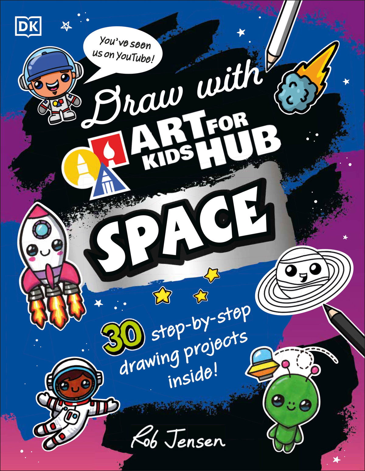 Draw with Art for Kids Hub Space - Rob Jensen