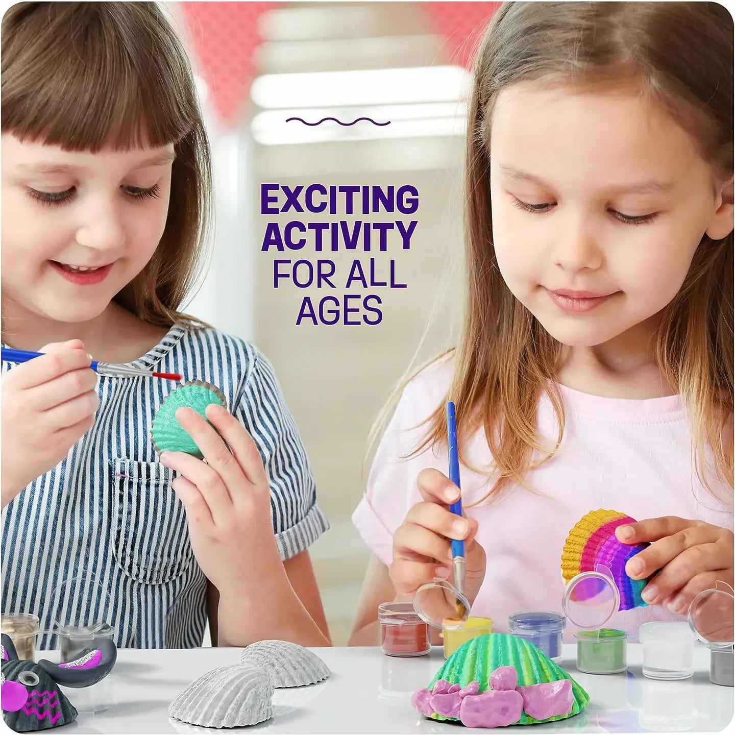 Sea Shell Painting Kit - Dan&Darci