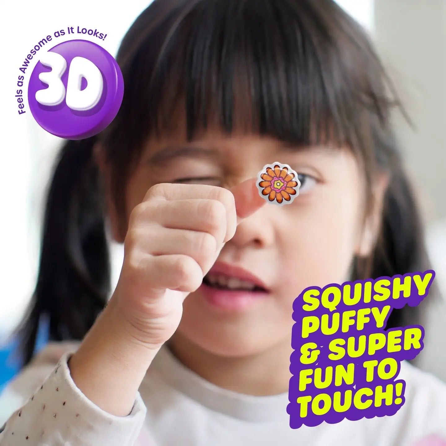1000+ 3D Puffy Stickers - Dan&Darci