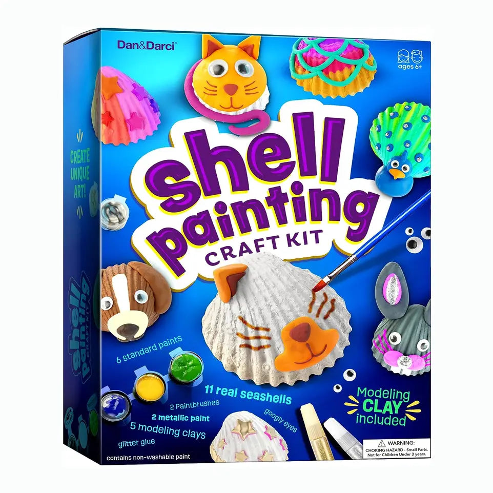 Sea Shell Painting Kit - Dan&Darci