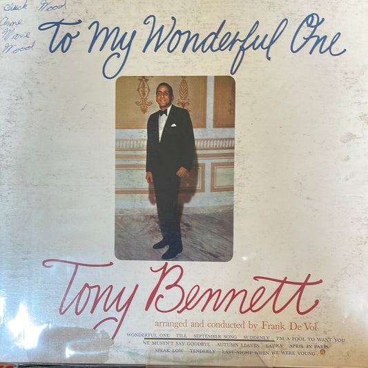 To My Wonderful One - Tony Bennett