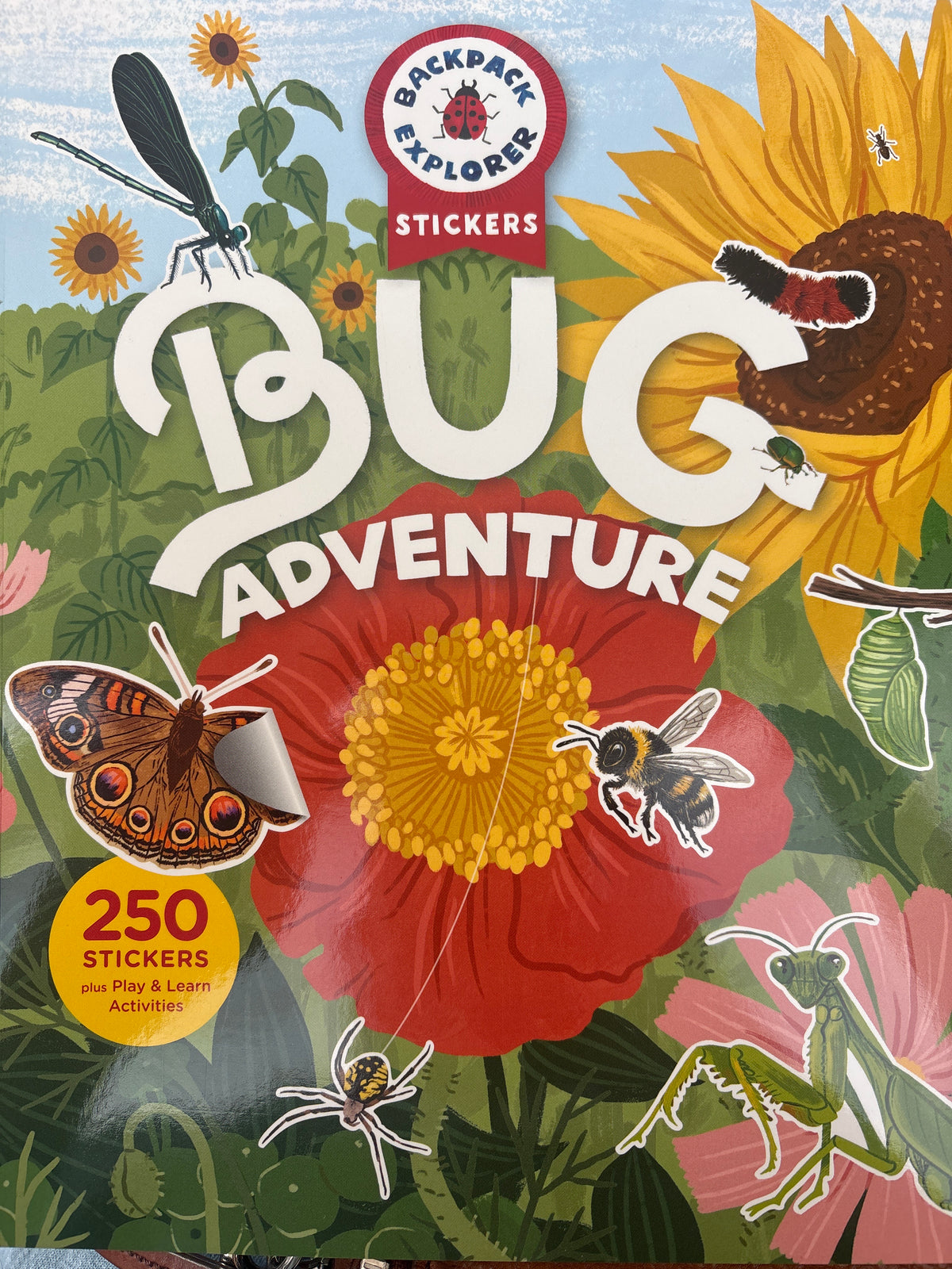 Bug Adventure: Stickers - backpack explorers