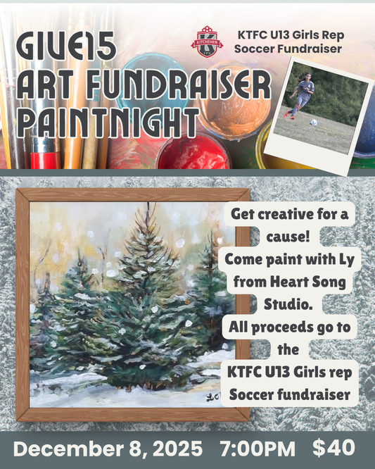 Give 15 - Paint Night with Heart Song Studio