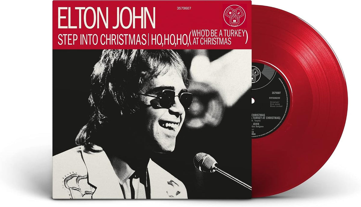 Elton John - Step Into Christmas|Ho,Ho,Ho (10") (Red Vinyl)