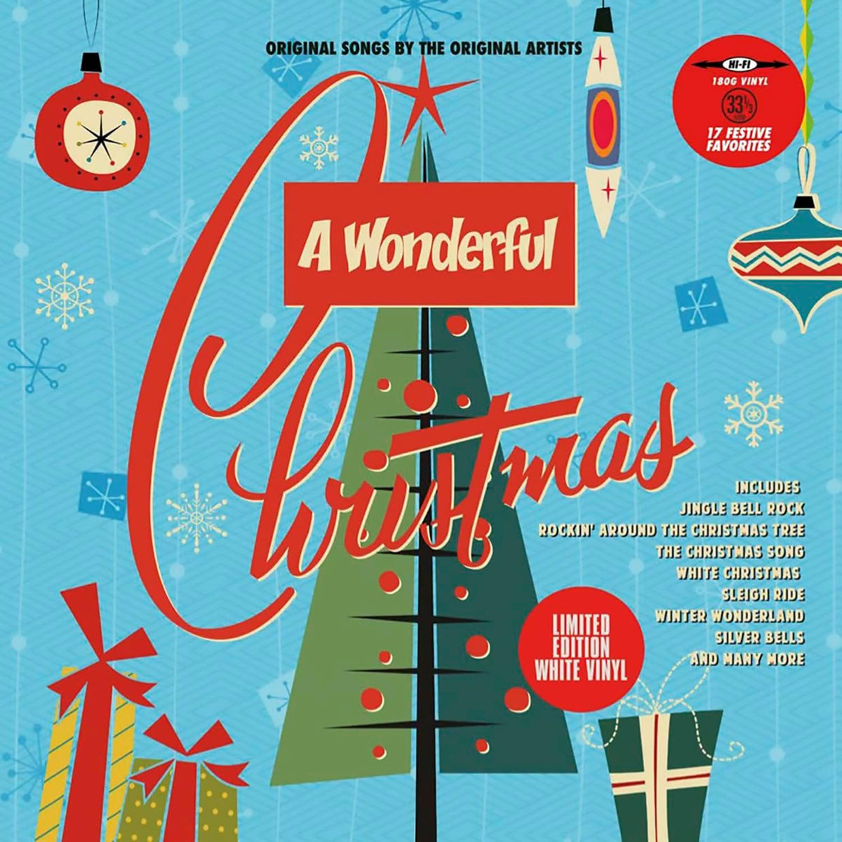 Various Artists - A Wonderful Christmas (New Vinyl) (White Vinyl)