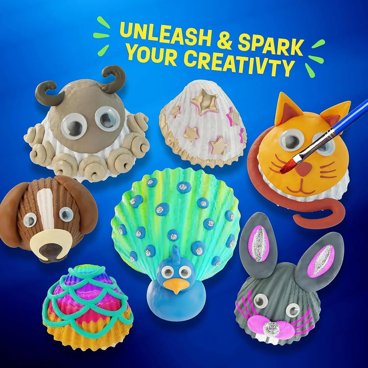 Sea Shell Painting Kit - Dan&Darci