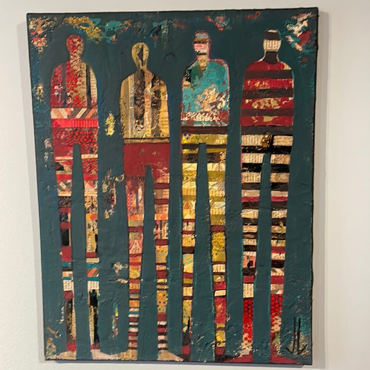 Jen Lados - Just the 4 of us with resin
