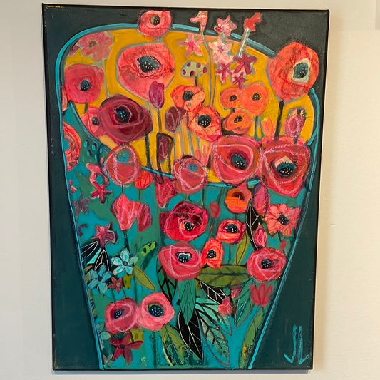 Jen Lados - In Bloom - with resin