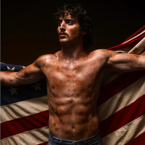 Benson Boone - American Heart (Red & White Splatter Vinyl) (New Vinyl)