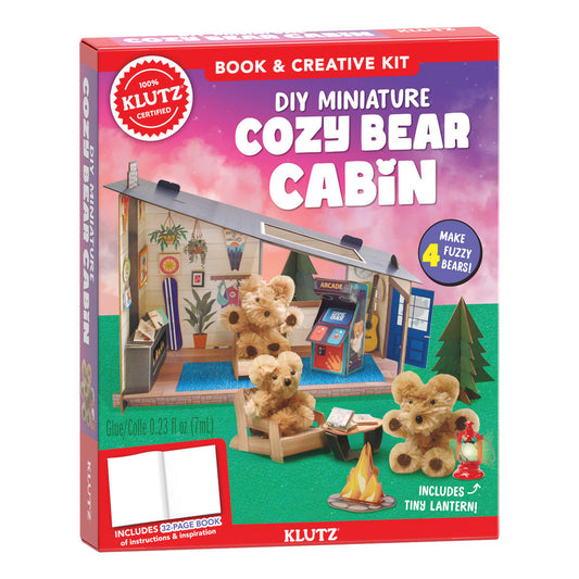 DIY Minature Cozy Bear Cabin