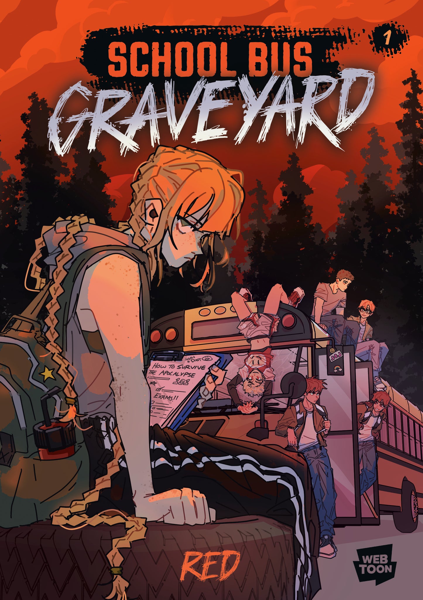 School Bus Graveyard, Volume 1 - RED