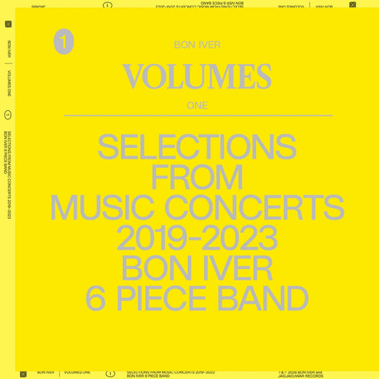 Bon Iver - Volumes One: Selections From Music Concerts 2019-2023 (New Vinyl)