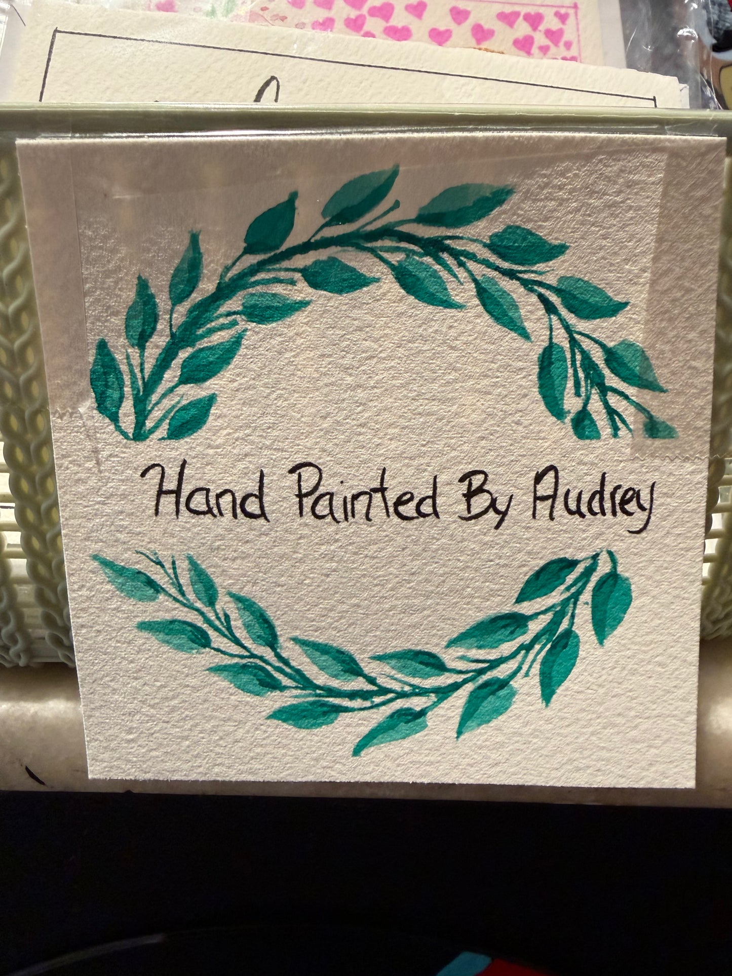 Hand Painted By Audrey