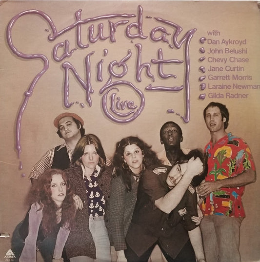 Saturday Night Live - Aykryod, Belushi, Chase, Curtin, Morris, Newman, Radner