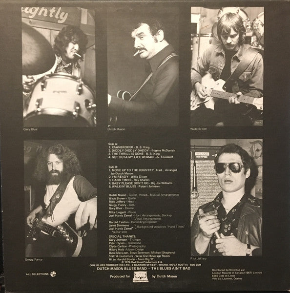 Dutch Mason Blues Band - The Blues Ain't Bad