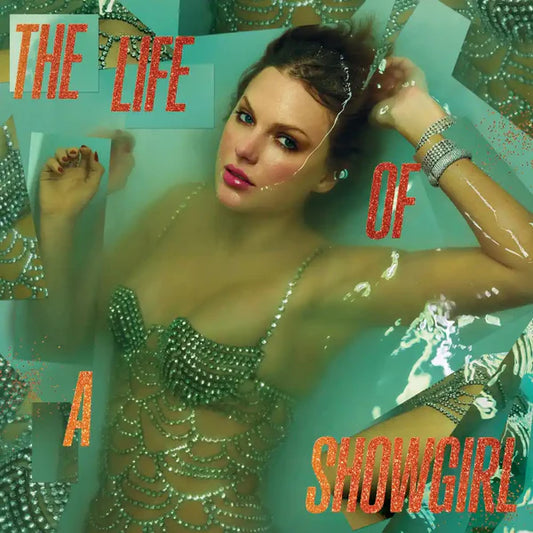 Taylor Swift - The Life of a Showgirl (sweat & vanilla perfume orange w/gold glitter) (New Vinyl)